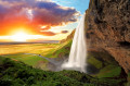 Seljalandsfoss Waterfall, Iceland