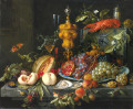 Still Life of Fruits, Nuts and Oysters