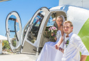 Helicopter Ride for the Newlyweds