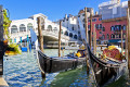 Rialto Bridge and Grand Canal in Venice