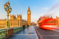 Big Ben and Red Double-Decker in London