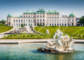 Belvedere Palace in Vienna, Austria