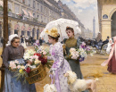 Flower Seller - Rue de Rivoli