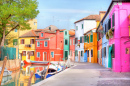 Burano Island near Venice