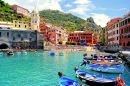 Harbor at Vernazza, Cinque Terre, Italy