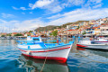 Greek Fishing Boat in Pythagorion Port