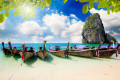 Long Tail Boats, Krabi, Thailand