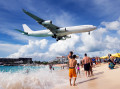 Flying Low over the Beach