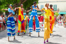 Street Dancers in Havana