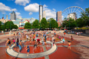 At the Centennial Olympic Park, Atlanta