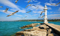 Lighthouse On Lake Geneva