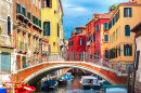 Narrow Canal in Venice