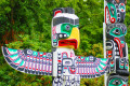 Totem Poles, Stanley Park, B.C.