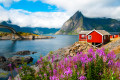 Fishing Houses on Lofoten Islands, Norway