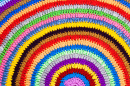 Multicolor Crochet Rug