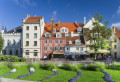 Central Square in Old Riga City, Latvia