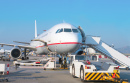 Passenger Plane In the Airport