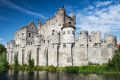 Gravensteen Castle in Ghent, Belgium