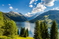 Durlassboden Reservoir, Zillertal Alps, Austria