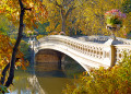 Bow Bridge in Central Park, New York City