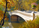 Bow Bridge in Central Park, New York City