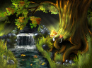 A Stream in the Woods