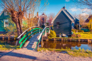 Zaanstad Village in The Netherlands