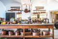 Kitchen in the Sintra National Palace, Portugal