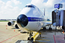 Boeing 747-8, O'Hare International Airport