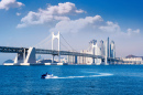 Gwangan Bridge in Busan, Korea