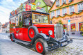 Christmas Car, Rothenburg ob der Tauber, Germany