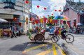 Rickshaw in Georgetown, Malaysia