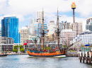 HMS Endeavour in Sydney, Australia