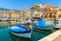 Fishing Boats in Bastia Port, Corsica Island