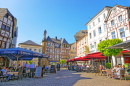 Market Square in Linz Am Rhein, Germany