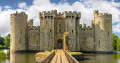 Castle Bodiam, East Sussex, England