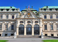 Belvedere Palace in Vienna, Austria