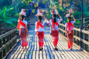 Mon Village, Sangklaburi, Thailand