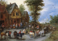 Village Landscape with Figures