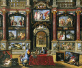 Interior with Figures in a Picture Gallery