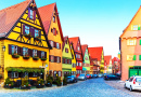 Old Town of Dinkelsbuhl, Bavaria, Germany