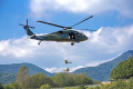 Military Helicopter in Gyeryong, South Korea