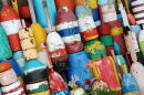 Fishermen's Floats, New England, Maine