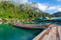 Ratchaprapha Dam Area, Surat Thani, Thailand