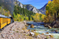 Mountains of Colorado During Foliage Season