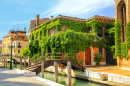 Narrow Canal in Venice