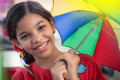 Girl at the Brazilian Carnival