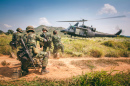 Soldiers Boarding a Military Helicopter