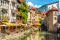 Streets of Annecy, France