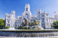 Cibeles Fountain in Madrid, Spain